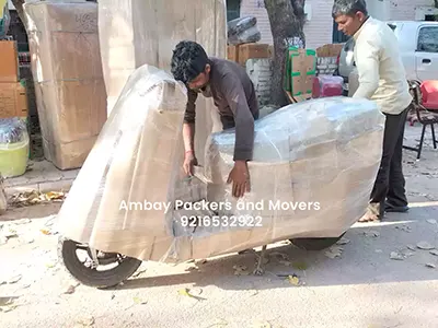 scooter packing transport chandigarh